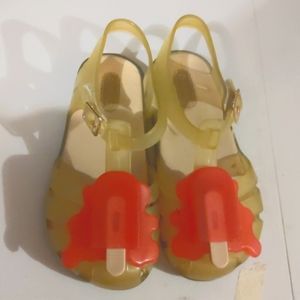 Mini Melissa Jelly Lollipop sandals size 10 (Eur 27)